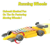 Musical Car Piano Xylophone Toy Plastic Car Xylophone (1 Set)