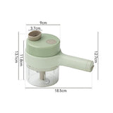 Electric Vegetable Cutter – 4-in-1 Handheld Slicer | Indo Glow