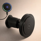 Magnetic Phone Mount Wireless Charger  Music Reactive Lights (1 Set)