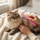 Pet Dog Hair Removal Tool Grooming Comb For Shedding  Fur Cleaning (1 Pc)