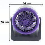 Personal Desktop Air Circulation Fan Portable Usb Desk Fan (1 Pc)