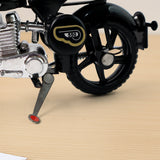 Metal Bullet Bike Toy Model For Kids With Side Stand (1 Pc  Mix Color)