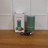 Portable Usb Rechargeable Vacuum Sealer Machine (1 Pc)