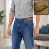 Buckle Less Elastic Belt Invisible Stretch Waist Belt No Bulge Lazy (1 Pc)