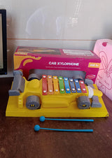 Musical Car Piano Xylophone Toy Plastic Car Xylophone (1 Set)
